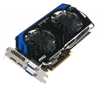 MSI GF GTX660Ti 2048MB DDR5/192b D/H/DP PCI-E OC