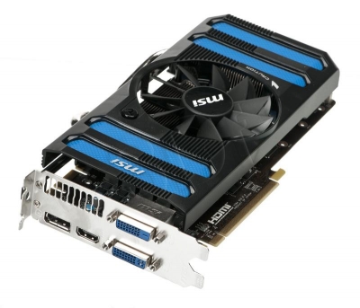 MSI GF GTX660Ti 2048MB DDR5/192b D/H/DP PCI-E OC