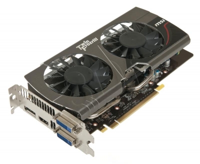 MSI GeForce GTX 650Ti Boost 2048MB DDR5/192bit DVI/HDMI/DP PCI-E (1098/6008) (wer. OC - OverClock) (