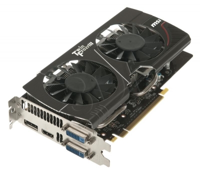MSI GeForce GTX 660 2048MB DDR5/192bit DVI/HDMI/DP PCI-E (1098/6008) (wer. OC - OverClock) (wentylat