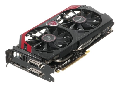 MSI  GF GTX760 2048MB DDR5/256b D/H/DP OC Twin Fr