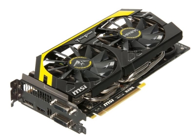 MSI  GF GTX760 2048MB DDR5/256b D/H/DP PCI-E HAWK