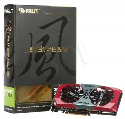 PALIT GF GTX760 2048MB DDR5/256b D/H/DP JetStream