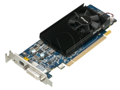 SAPPHIRE Radeon HD7750 1024MB DDR5/128b D/H PCI LP