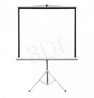 EKRAN NA TRÓJNOGU TRIPOD PROFI 124x124cm(WYPRZEDAŻ)