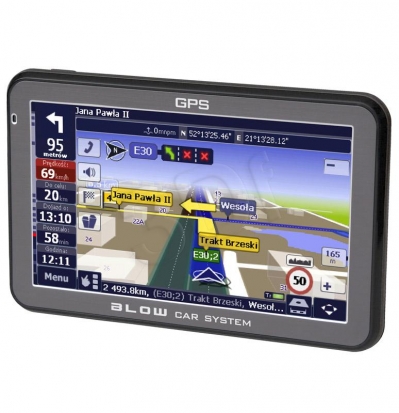Nawigacja BLOW GPS50YBT bez mapy (WYPRZEDAŻ)