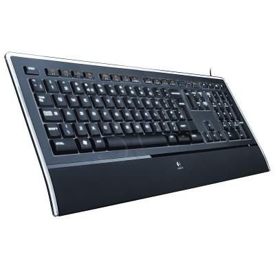 KLAWIATURA LOGITECH ILLUMINATED KEYBOARD(WYPRZEDAŻ)