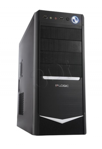 OBUDOWA MODECOM LOGIC B38 CZARNO-SREB BEZ ZAS.(WYP)