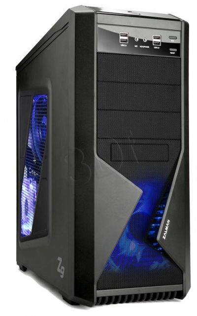 OBUDOWA ZALMAN Z9 - CZARNA (WYPRZEDAŻ)