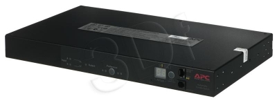 APC RACK ATS 1U 230V 16A C20 In, (8)C19, (1)C13 Out