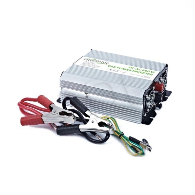 PRZETWORNICA SAMOCHODOWA 12V->230V 800W USB