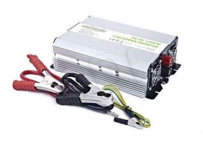 PRZETWORNICA SAMOCHODOWA 12V->230V 1200W USB