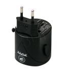 PORT WORLD TRAVEL ADAPTER WITH USB